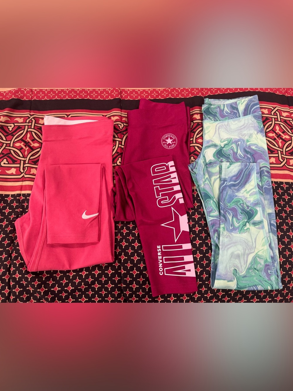 Girls leggings, Nike, converse, champion